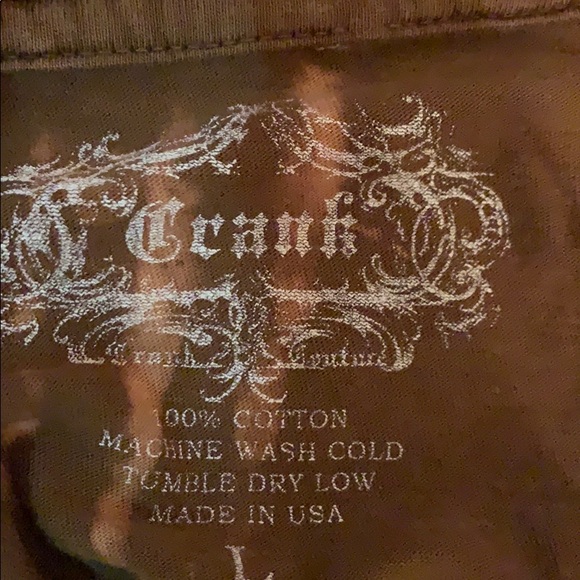 Crank could tour T-shirt cross and wings on back - Picture 3 of 5